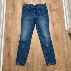 MADEWELL | 8" Skinny Jeans in Sunnyside Wash
